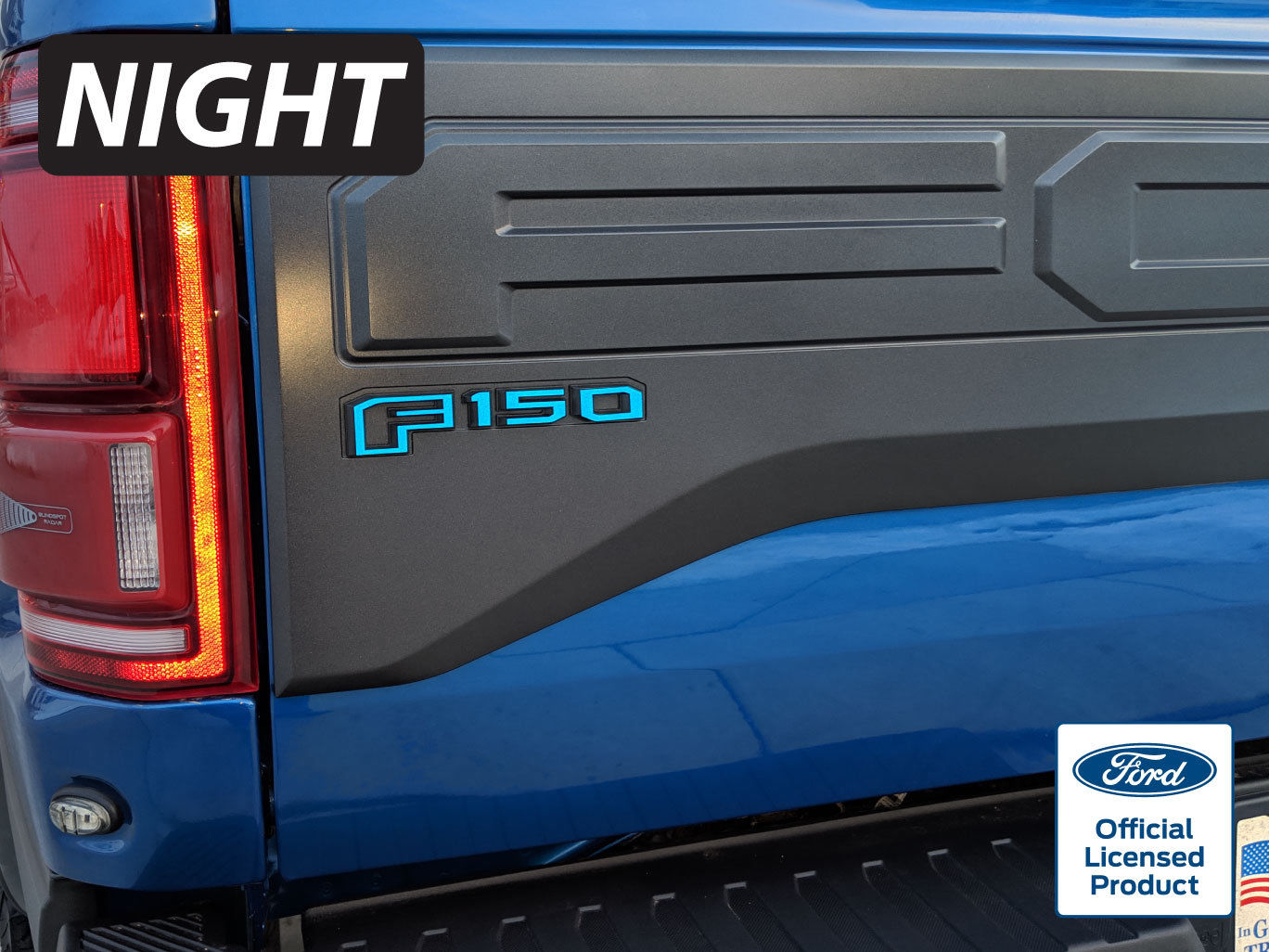 thumbnail image 2 of 2020 Ford F-150 Raptor Rear Emblem Reflective Overlay Vinyl Decal – Rocky Mountain Graphics 2 of 3