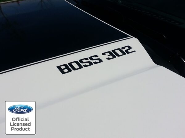 Mustang-Boss-302-hood-Decals