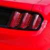 Mustang Honeycomb Tail light decals-1