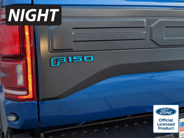 2017 Ford Raptor F-150 Rear Emblem Reflective Overlay Decal Vinyl Graphics – 1