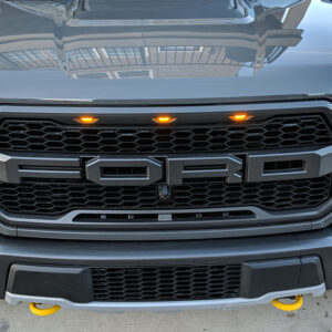 2017-2020 Ford Raptor Headlight Accents w/ FORD PERFORMANCE & Raptor ...