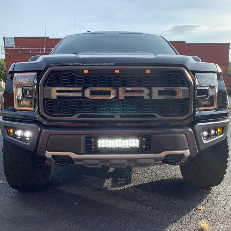 2017-2020 Ford Raptor Colored Chrome Grille Letter Decals - Rocky ...