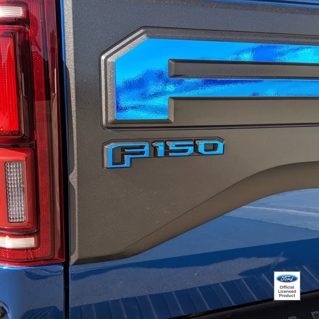 20172020 Ford Raptor Colored Chrome Grille Letter Decals Rocky