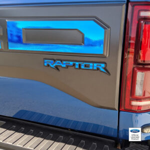 2017-2020 Ford Raptor Colored Chrome Raptor Inlay Decal