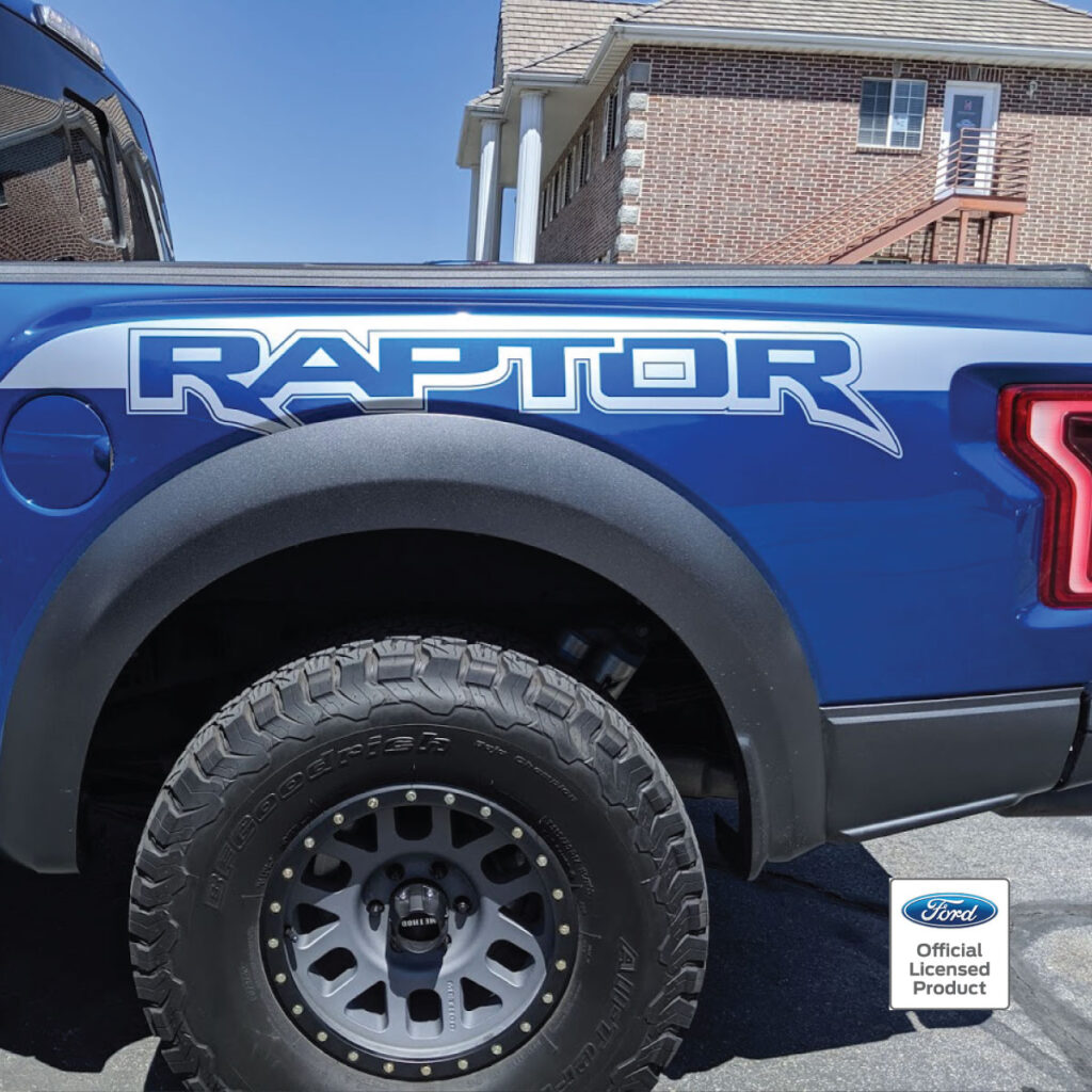 20172020 Ford Raptor Factory Style Bed Graphics Rocky Mountain Graphics