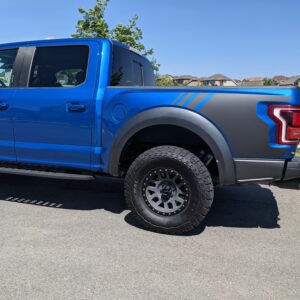 2017-2020 Ford Raptor Bed Graphics Vinyl Side Decal Stickers Plain