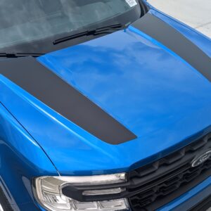 2022 Ford® Maverick Dual Hood Stripe Decals - Rocky Mountain Graphics