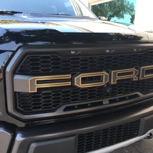 2017-2020 Ford Raptor Grille Letter Outlines
