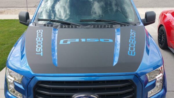 2015-2020 Ford F-150 Hood Blackout W/ F-150 & Ecoboost Logo