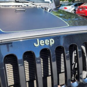 2007-2018 Jeep Wrangler JK Grill Emblem Overlay Vinyl Decals Stickers
