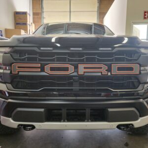 2024-2026 Ford Raptor F-150 Grill Letter Outlines - vinyl decals