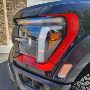2024-2026 Ford Raptor F-150 Headlight Accent Vinyl Decals Ford Performance/Raptor