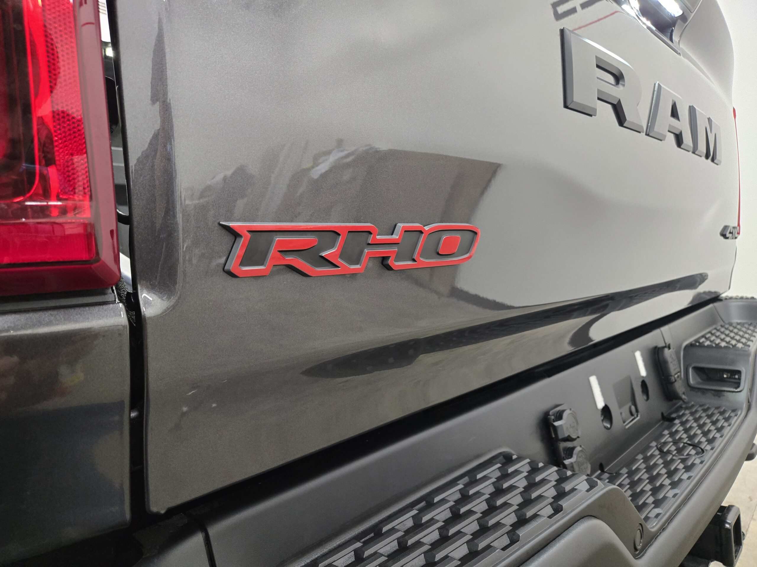 thumbnail image 2 of Ram 1500 RHO Grill Emblem Overlay Decal – R A M Letters, Vinyl, Fits 2025-2026 (RAM57) 2 of 4