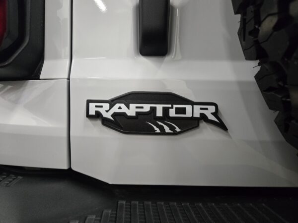 2022-2025 Ford Bronco Raptor tailgate inlay - vinyl decals