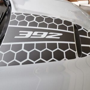 Fits 2015-2024 Dodge Charger GT/RT Hood Stripe Graphics Honey Center 392