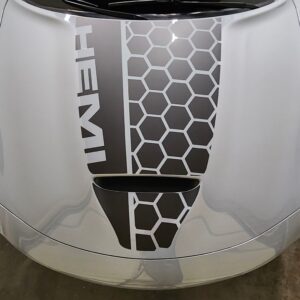 Fits 2015-2024 Dodge Charger GT/RT Hood Stripe Decal - Honey Side Edge Hemi