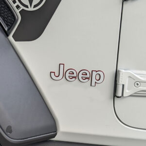 2018-2026 Jeep Wrangler Jl/JT Fender Emblem Overlay Vinyl Decals Stickers