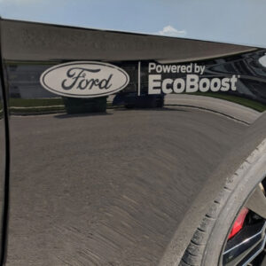 2015-2023 Ford Mustang Powered By Ecoboost Fender Decal