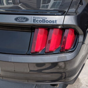 2015-2023 Ford Mustang Powered By Ecoboost Trunklid Decal Vinyl Sticker Graphic Ea
