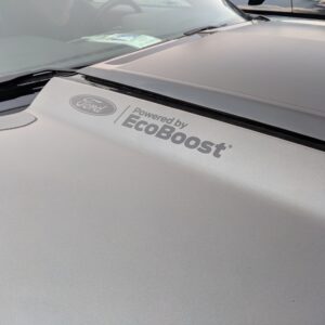 2015-2023 Ford Mustang Powered By Ecoboost Hood Decals Vinyl Sticker Graphic
