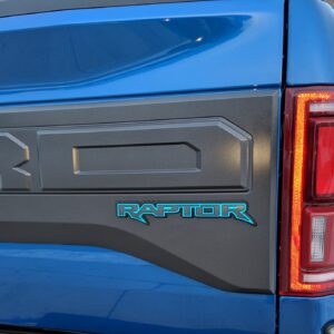 2017-2020 Ford Raptor Rear Emblem Reflective Overlay Decal