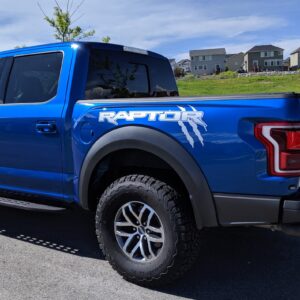 2017-2020 Ford Raptor Bed Graphics w/ Slash