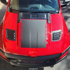 2019-2026 Ram 1500 Rebel Hood Graphics V3