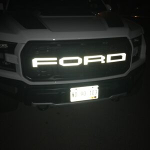 2017-2020 Reflective Ford Raptor Grill Letters