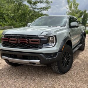 2024-2025 Ford Ranger Raptor Grille Letter Outlines - vinyl decals