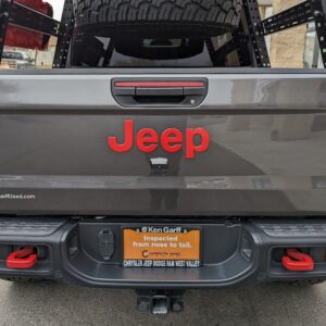 2020-2026 JT Gladiator Jeep Tailgate Overlay Vinyl Decals Sticker
