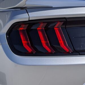 2018-2023 Ford Mustang Taillight Accent Decals - Partial Blackout