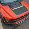 2021-2024 Ford Raptor Center Hood Stripe With Accent Vinyl Graphics - Image 2