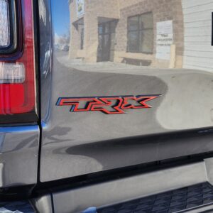 2021-2024 Ram TRX Tailgate TRX Emblem Overlay Decal Vinyl Stickers
