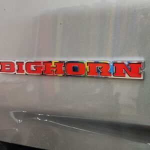 2019-2024 Ram 1500 Bighorn Tailgate Inlay Emblem Decal Vinyl Sticker