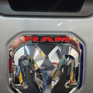 2019-2024 Ram 1500 Bighorn Tailgate Ram Emblem Inlay Vinyl Sticker