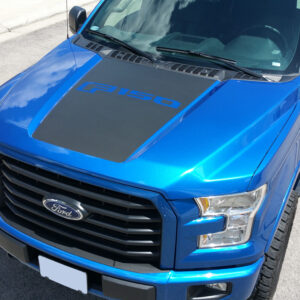 2015-2020 Ford F-150 Hood Stripe W/ F-150 Logo Graphics