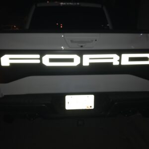 2017-2020 Reflective Ford Raptor Tailgate Letter decals