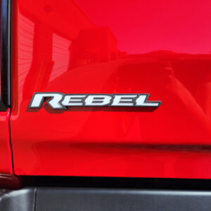 2019-2026 Ram 1500 Rebel Tailgate Rebel Emblem Inlay Decal