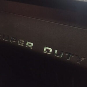 2008-2016 Ford Super Duty Dash Letter vinyl decal inserts F-250, F-350, F-450