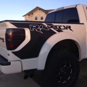 2010-2014 Ford Raptor Bed Side Graphic Decals