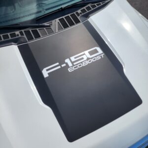 2021-2025 Ford F150 Ecoboost Center Hood Graphics V3 F-150