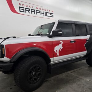 Fits 2021-2025 Ford Bronco Baja graphics with Pony