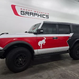 Fits 2021-2025 Ford Bronco Baja graphics with Pony