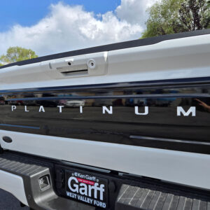 2023-2024 Ford Super Duty Platinum tailgate letters vinyl decals