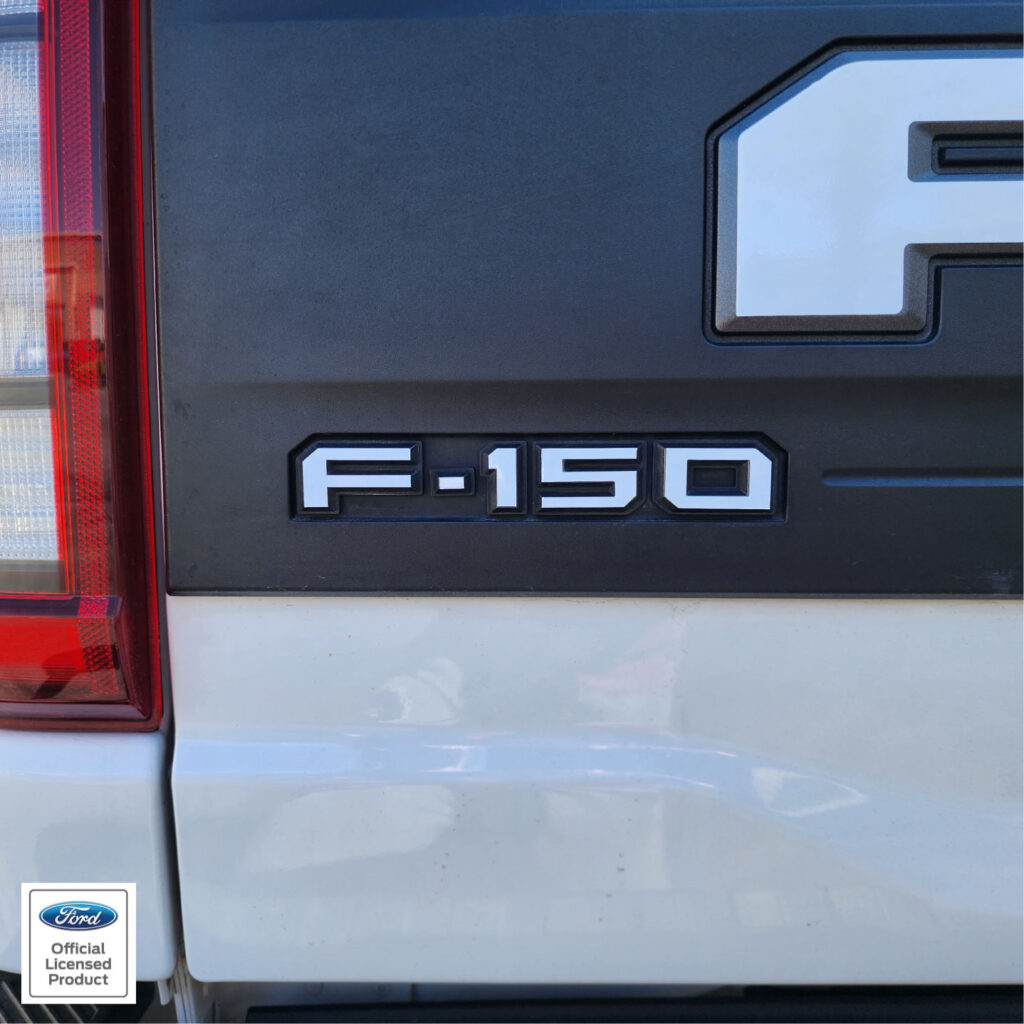 2021-2026 Ford Raptor Tailgate F150 Emblem Overlay Decal - Rocky ...
