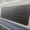 fits 2021-2024 2 Door Ford Bronco Window American Flag Decal - Image 6