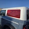 fits 2021-2024 2 Door Ford Bronco Window American Flag Decal - Image 4