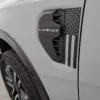 2024 Ford Ranger Fender Grill American Flag Decals Vinyl Graphics Stickers - Image 7