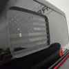 Fits 2020-2024 Jeep Gladiator Rear Window American Flag Decal - Image 3