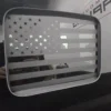 Fits 2020-2024 Jeep Gladiator Rear Window American Flag Decal - Image 7